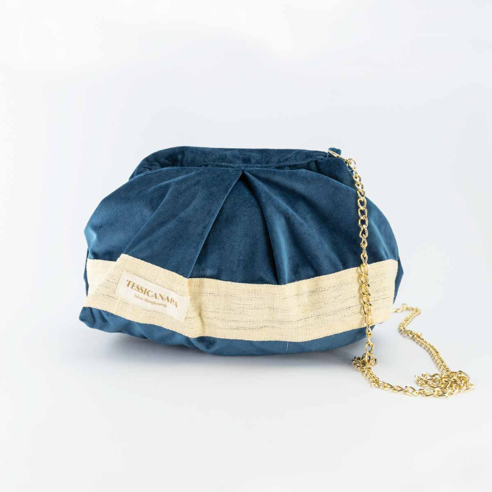 Maxi Bag Velvet Blu
