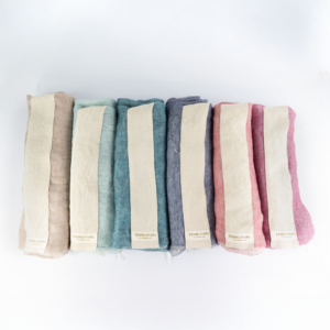 pashmina in canapa e lino collection 2025