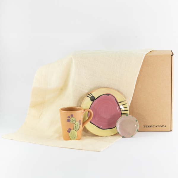 christmas box Mymoments tazza arancione