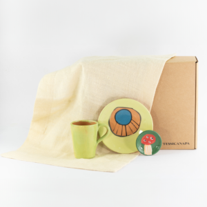 christmas box Mymoments tazza verde