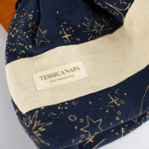 maxi bag in cotone e canapa hydra