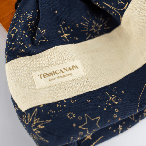 maxi bag in cotone e canapa hydra
